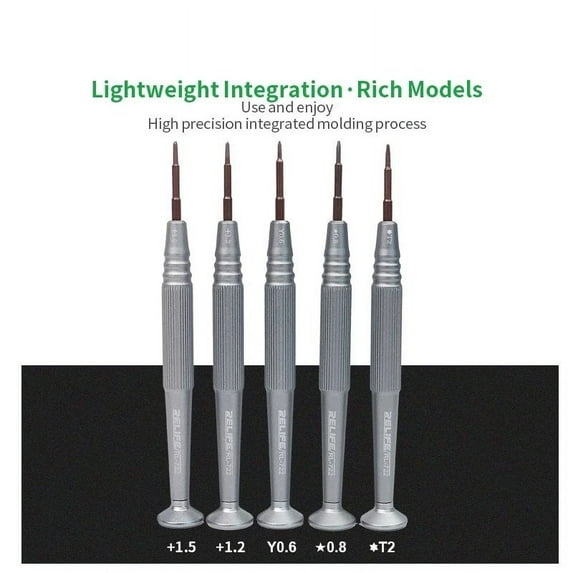 RELIFE RL-722 Screwdriver Set Micro Screwdriver Tools Repair Kit for IPHONE for ipad Clocks Watches Repair Tools (Phillips 1.5)