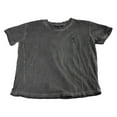 thumbnail image 1 of RELIGION Boy's Dark Short Sleeve Embroidered Cotton Shirt, Grey, 6-7 Years, 1 of 2