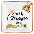 thumbnail image 1 of RELISSA Jewelry Tray Trinket Dish Gift for Grandma - Best Grandma Ever - Mother's Day Gift for Grandma, 1 of 7
