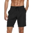 thumbnail image 1 of RELLECIGA Men's Black Swim Trunks Quick Dry Board Shorts with Pockets Bathing Suits Size X-Large, 1 of 7
