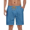 thumbnail image 1 of RELLECIGA Men’s Swim Trunks Causal Beach Shorts with Pockets Size L, 1 of 11