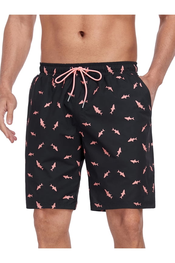 Men’s Swim Trunks Causal Beach Shorts with Pockets Size XL
