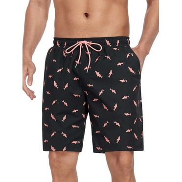 RELLECIGA Men’s Swim Trunks Causal Beach Shorts with Pockets Size XXL