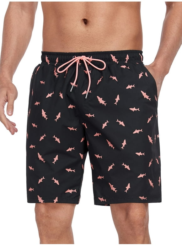 Men’s Swim Trunks Causal Beach Shorts with Pockets Size XXL