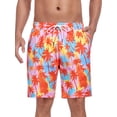 thumbnail image 1 of RELLECIGA Men’s Swim Trunks Causal Beach Shorts with Pockets Size XXXL, 1 of 11