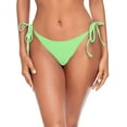 thumbnail image 1 of RELLECIGA Women's Green Tie Side Thong Bikini Bottom Adjustable Brazilian Bathing Suits for Women Size M, 1 of 6