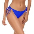 thumbnail image 1 of RELLECIGA Women's High Cut Brazilian Tie Side Bikini Bottom, 1 of 6