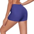 RELLECIGA Women's High Waisted Board Shorts Boyshorts Swim Bottoms