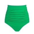thumbnail image 1 of RELLECIGA Women's High Waisted Ruched Bikini Bottom, 1 of 9