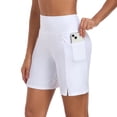 thumbnail image 1 of RELLECIGA Women's High-Waist Athletic Shorts with Pockets Yoga Workout Biker Shorts for Women, 1 of 8