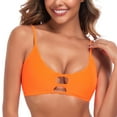 thumbnail image 1 of RELLECIGA Women's Strappy Triangle Bikini Top for Women, 1 of 12