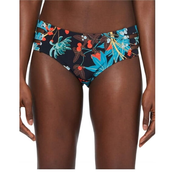 RELLECIGA Women's Swimsuit Strappy Bikini Swim Bottom Full Coverage Swimwear Bathing Suits