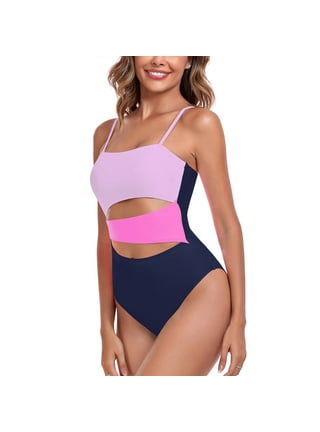 CUT OUT CHECK SWIMSUIT BLACK 水着 ブラック Malibu Textured Front Laced One-piece Swimsuit | Bikini Village