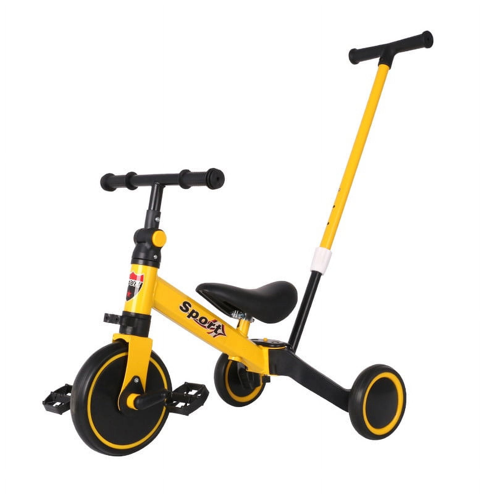 RELOIVE 6 in 1 Toddler Bike for 15 Years Old Boys Girls Tricycles for Toddlers Kids Trikes for
