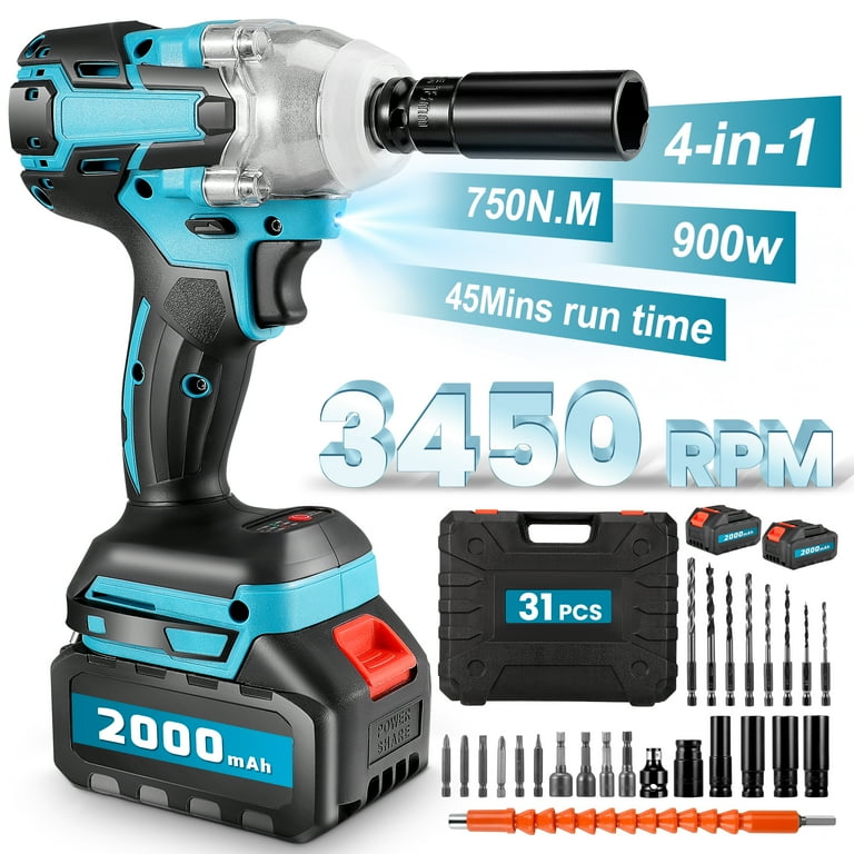 RELOIVE Cordless Impact Wrench 1/2