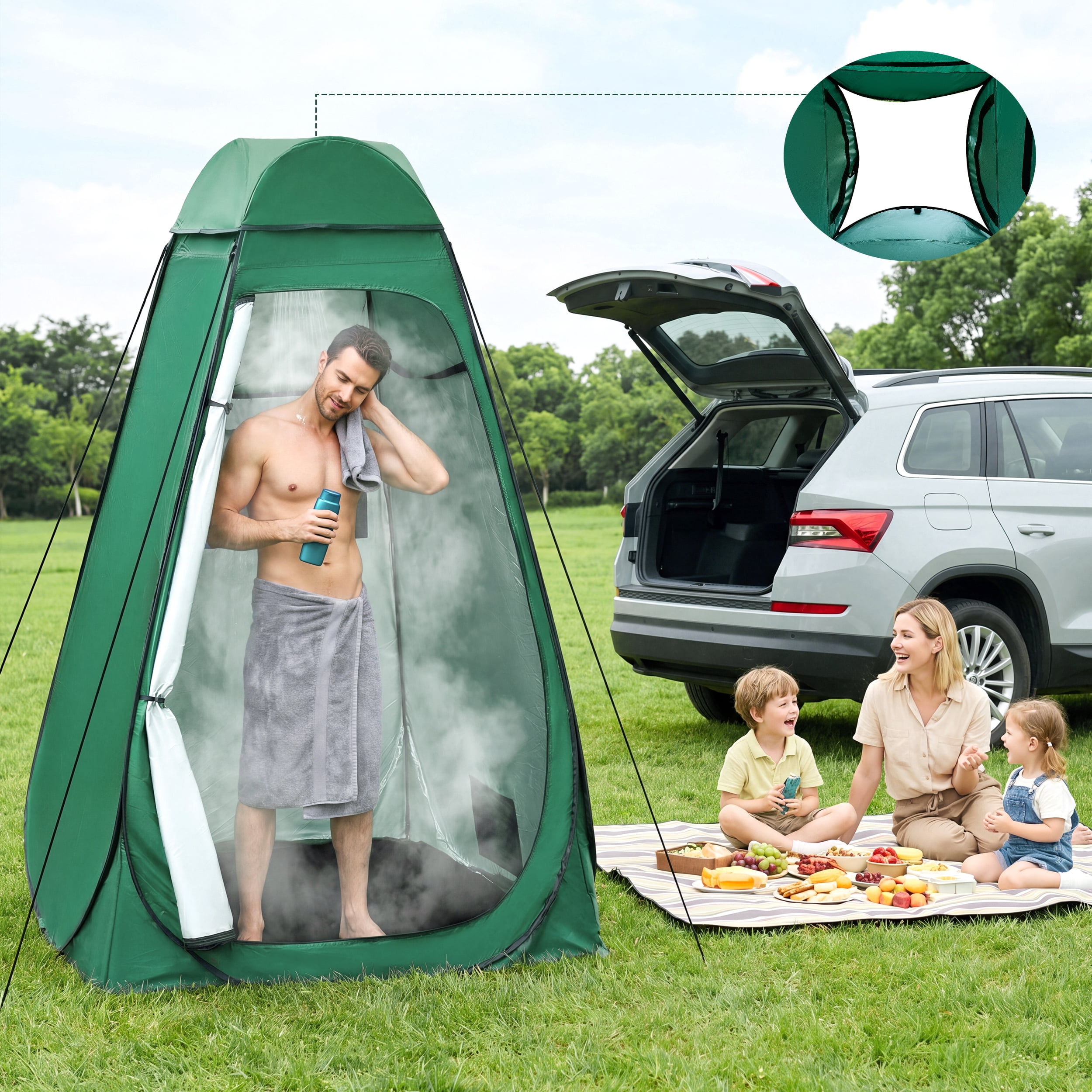 beach dressing tent Cabin Outdoor Lounger Deluxe Weishupl