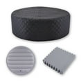 thumbnail image 1 of RELXTIME Insulated Cover Set for Round Inflatable Hot Tubs, CEC Set for 71-inch Inflatable Hot Tubs, Outdoor Spa Covers, Insulated Covers, Floor Mats, 1 of 6