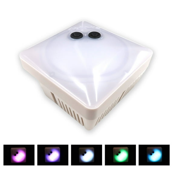 RELXTIME LED Pool Light Submersible LED Light Waterproof 5 Colors for Spas, Hot Tubs, Swimming Pools