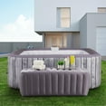 RELXTIME Spa Surround Bench STF9 Inflatable Hot Tub Step Spa Side Table