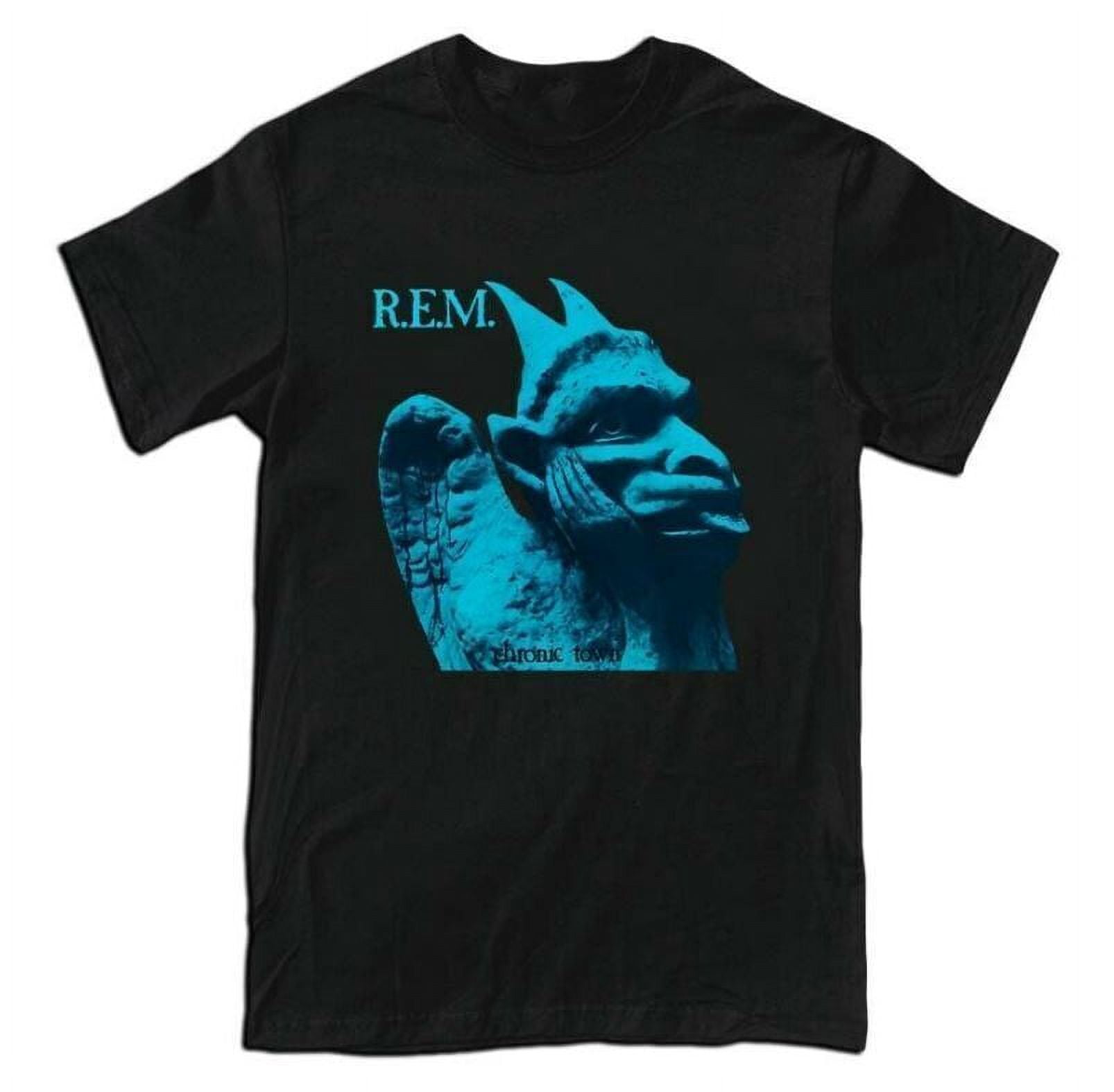 REM R.E.M Chronic Town Album Cover Rock Band Men's Tshirt