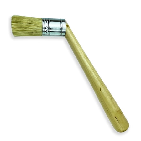 REMA 73W Wood Handle Tire Mounting Paste Lube Brush with 1 in 45 Degree Head