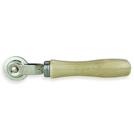 REMA TIP TOP 1-1/2 in Tire Repair Wooden Handle Corrugated Ball Bearing Stitcher
