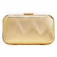 thumbnail image 1 of REMANLAND Women's Metallic Evening Clutch Bag, Textured Hard Case Purse with Clasp Closure for Wedding, Party and Formal Events, 1 of 1