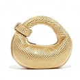 thumbnail image 1 of REMANLAND Women's Satin Evening Handbag, Gold, 1 of 7