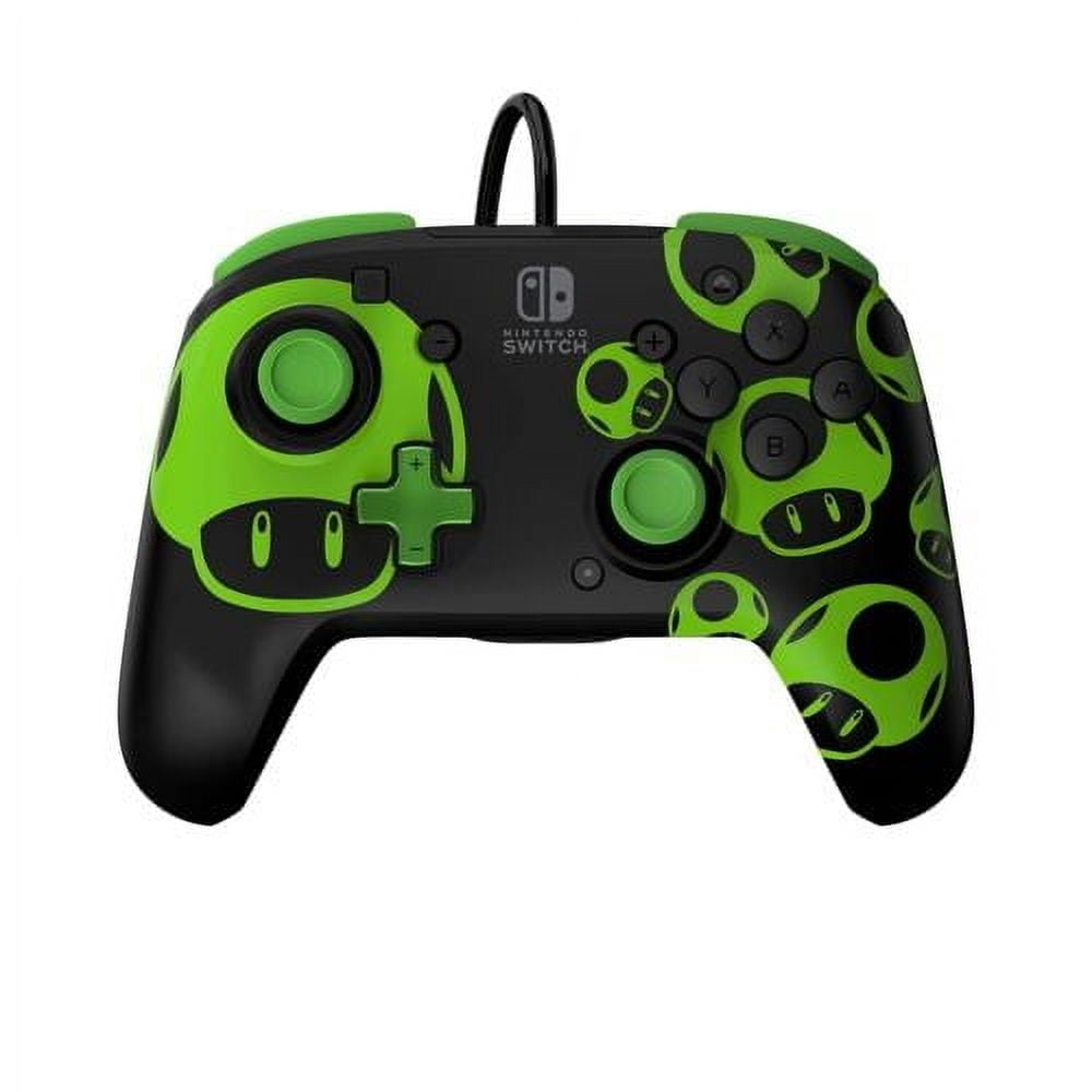 REMATCH WIRED CONTROLLER: 1-UP GLOW IN THE DARK - Nintendo Switch, Brand New Catalog