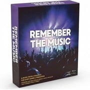 REMEMBER THE MUSIC - Music Trivia Party Board Game with 350 Artist & Song Cards, Spotify QR Audio Clues for Adults & Family, 2-6 Players