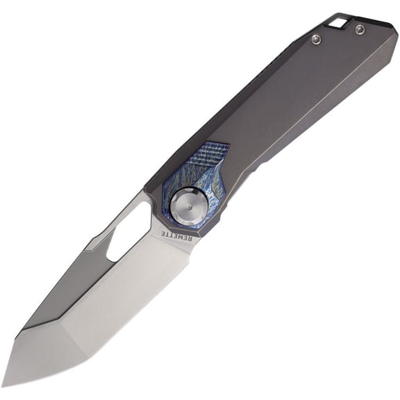 REMETTE Peregrine Falcon Gray Titanium Folding Knife