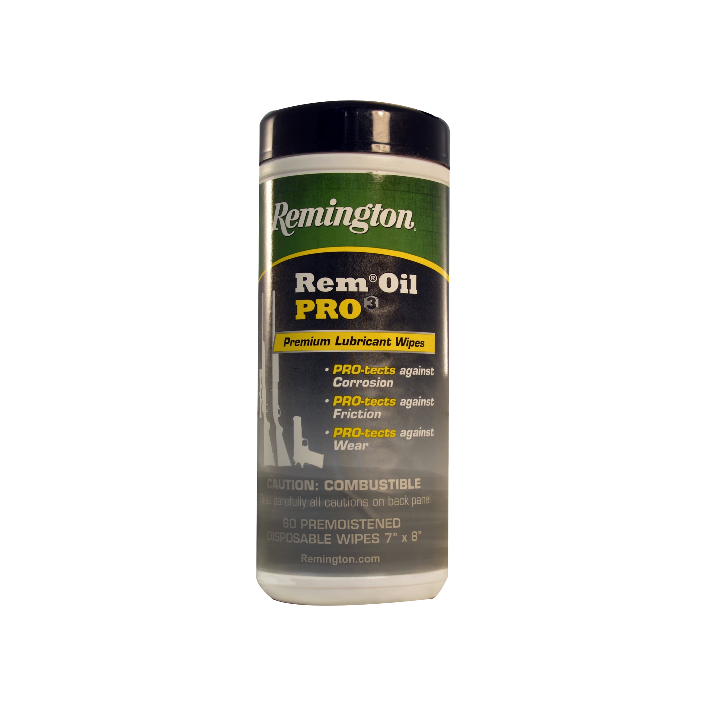 REMINGTON ACCESSORIES REM OIL PRO3 LUBRICANT WIPES 60 COUNT