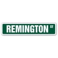 thumbnail image 1 of REMINGTON Aluminum Street Sign Childrens Name Room Metal Sign | Indoor/Outdoor |  18" Wide, 1 of 3