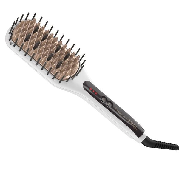 Hair Brush Straightener