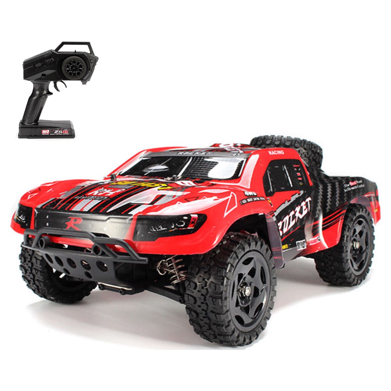 REMO 1621 2.4G 4WD 1/16 50km/h RC Truck Car Waterproof Brushed Short Course - image 1 of 7