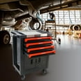 thumbnail image 1 of taoruifang 4-Drawer Rolling Toolbox with Lock, High Volume Cold Rolled Steel, Powder Coated, 1 of 12