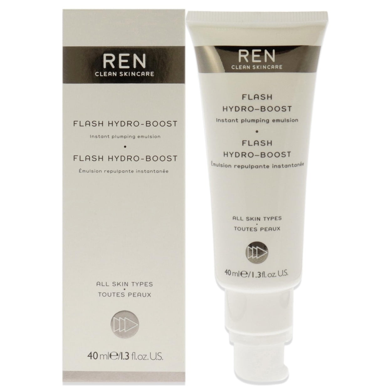 フェイスクリーム REN REN Anti-Aging Flash Hydro-Boost Instant Plumping Emulsion - 1.3