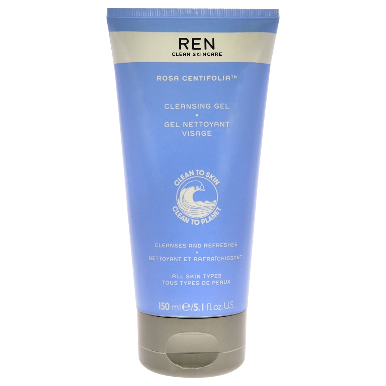 REN Skincare Rosa Centifolia Cleansing Gel 5.1 Oz - Walmart.com