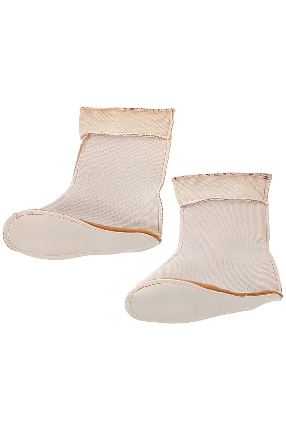 1Pair Warm Womens Fleece Boot Socks with Extra Insulation for Outdoor Rain Boots