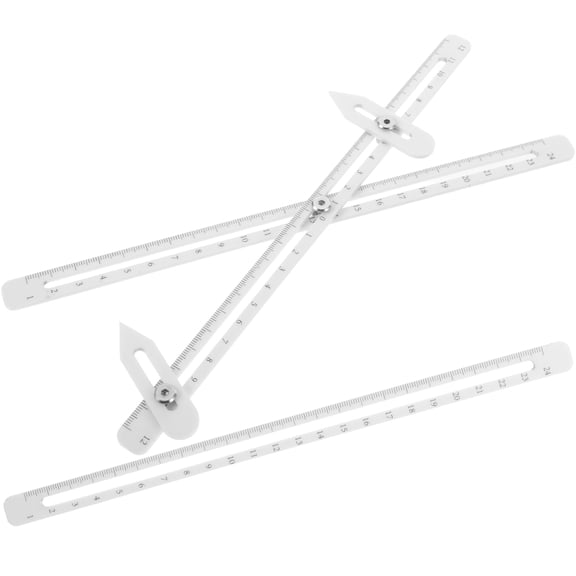 RENACLIPY 1 Set Clay Depth Gauge Ruler Multifunctional Measuring Tools for Ceramic Crafting