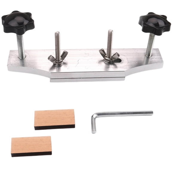 RENACLIPY Guitar Bridge Clamp Set in Assorted Colors, 1 Set, Size 6.1 x 1.4 x 2.2 inches