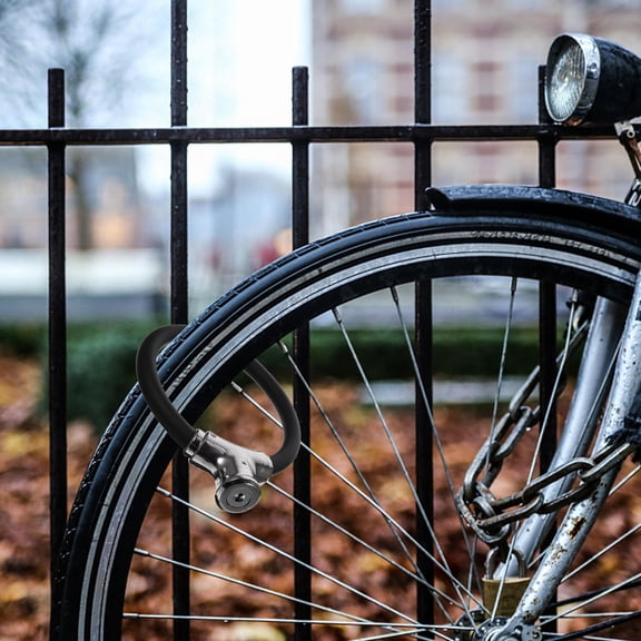 RENACLIPY 1Set Professional Bike Lock with Keys Sturdy Cut Proof Chain for Outdoor Use