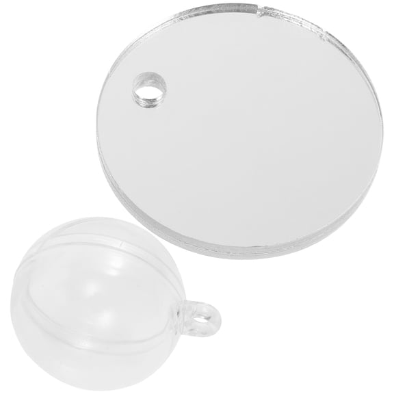 RENACLIPY 1 Set Square Floating Betta Mirror for Fish Tank with Double-sided Design