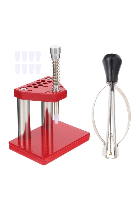 Watch Hand Remover Tool Set with Red ABS Handle for Precise and Easy Professional Watch Repair