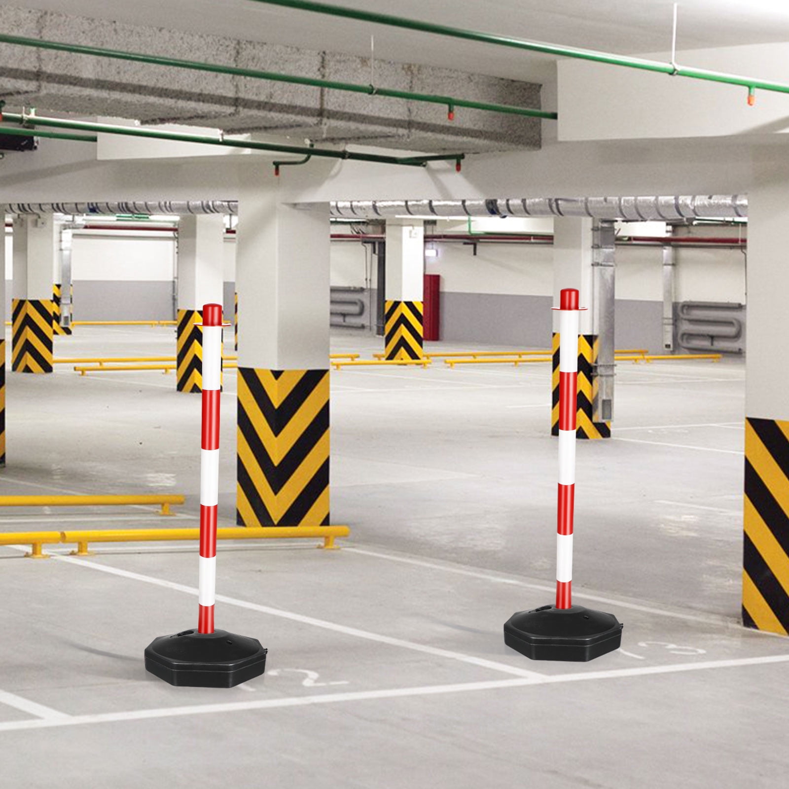 RENACLIPY Anti-Collision Warning Column with PE Material, Road Safety ...