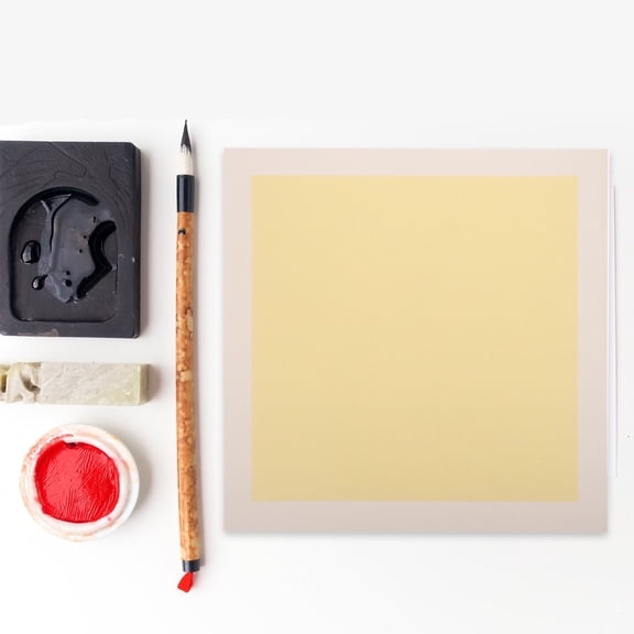 RENACLIPY 10 Sheets Light Yellow Practice Paper for Art and Handwriting Creation