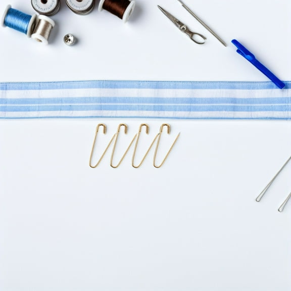 RENACLIPY 1000pcs Metal Safety Pins U-Shaped for Sewing, Fabric, Crafts, Travel, and Everyday Use