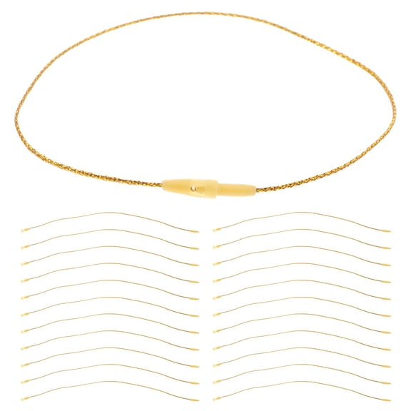 RENACLIPY 100Pcs Polyester Ornament Hanging Cords with Snap Fastener for Christmas