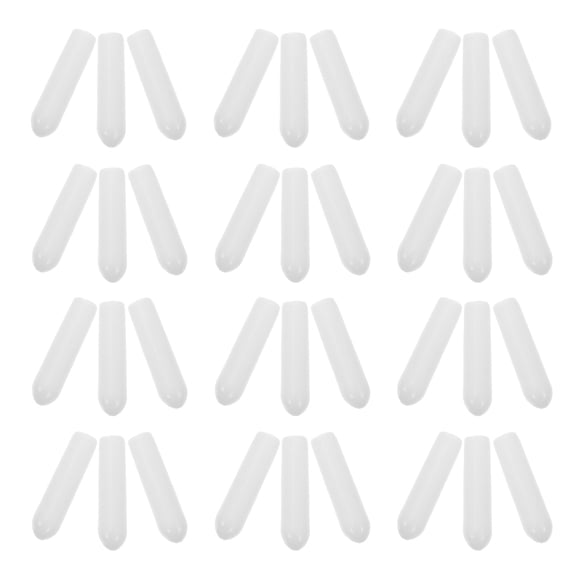 RENACLIPY 100Pcs Plastic Dishwasher Caps White Universal End Protectors Dust and Debris Shield