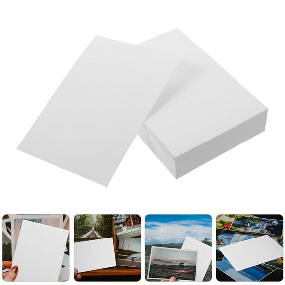 RENACLIPY 100Pcs High Glossy Printing Paper for Printer Photo Paper Waterproof for Photographers